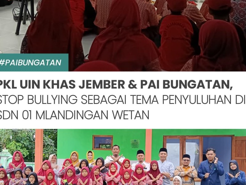 PKL UIN KHAS JEMBER DI SDN 1 MLANDINGAN WETAN