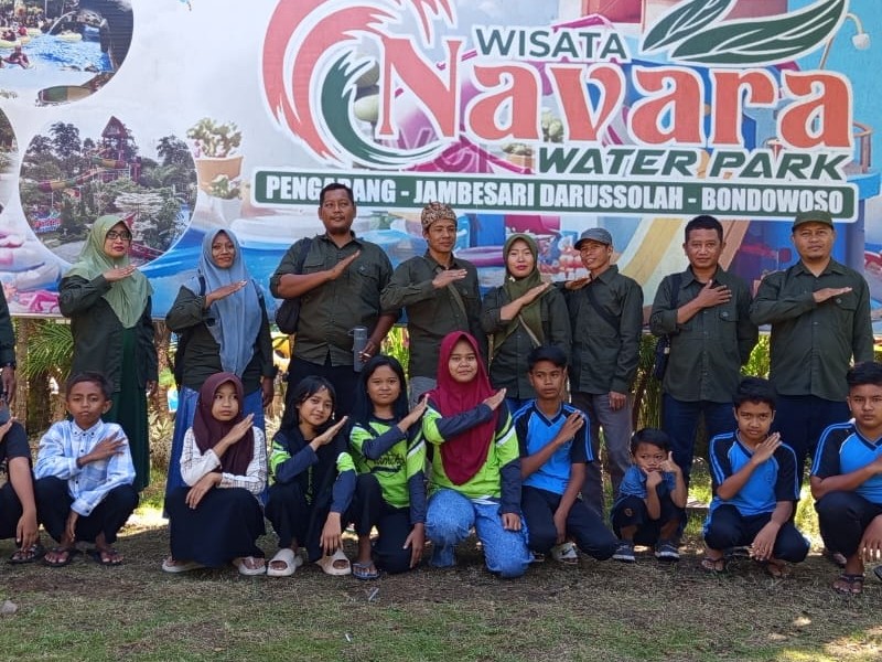 Rekreasi Siswa SDN 1 Mlandingan Wetan ke Navara Park